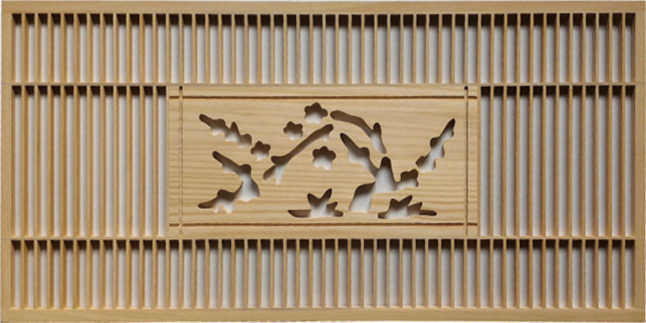 四季實木(mù)花(huā)窗