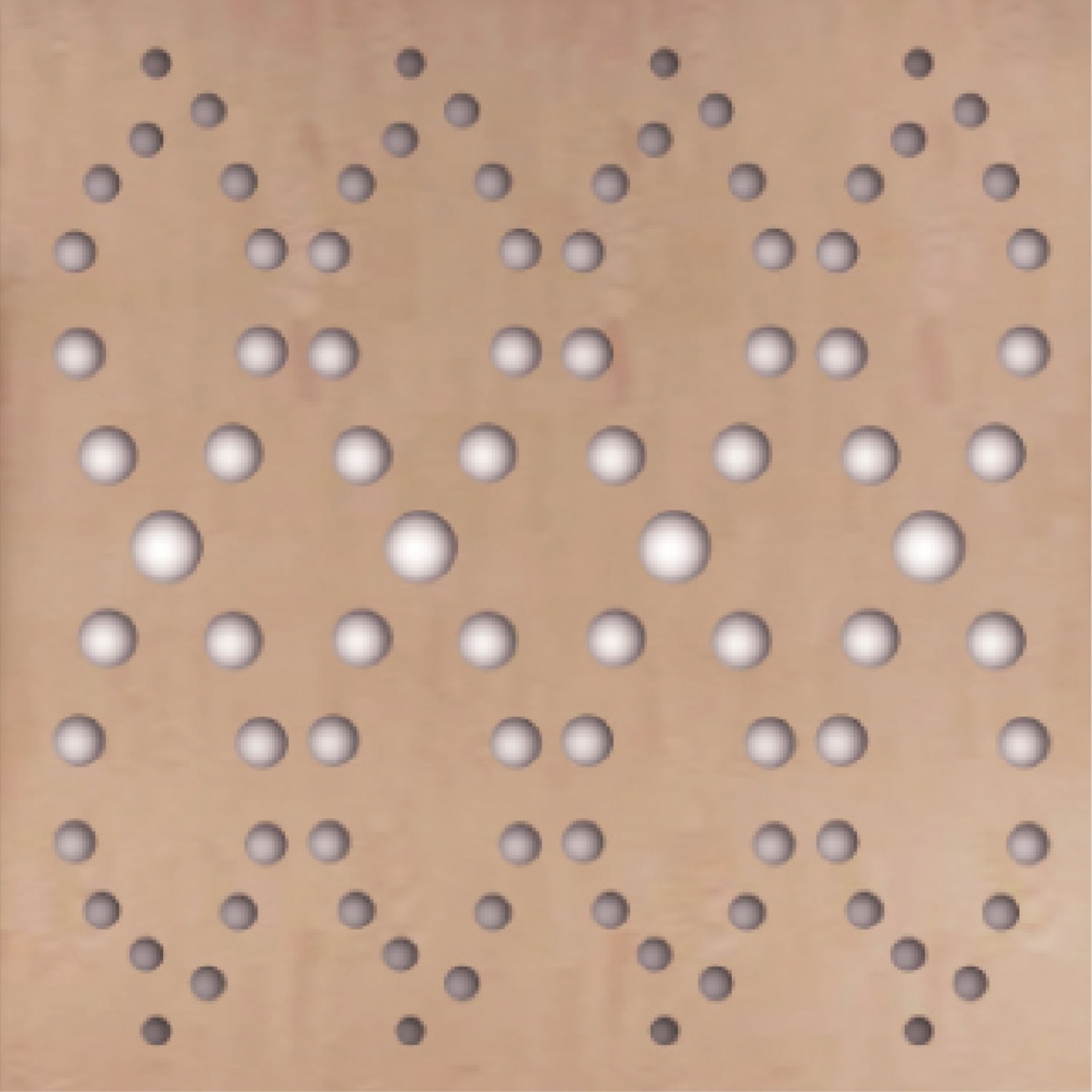 CNC藝術花(huā)窗-2x2尺