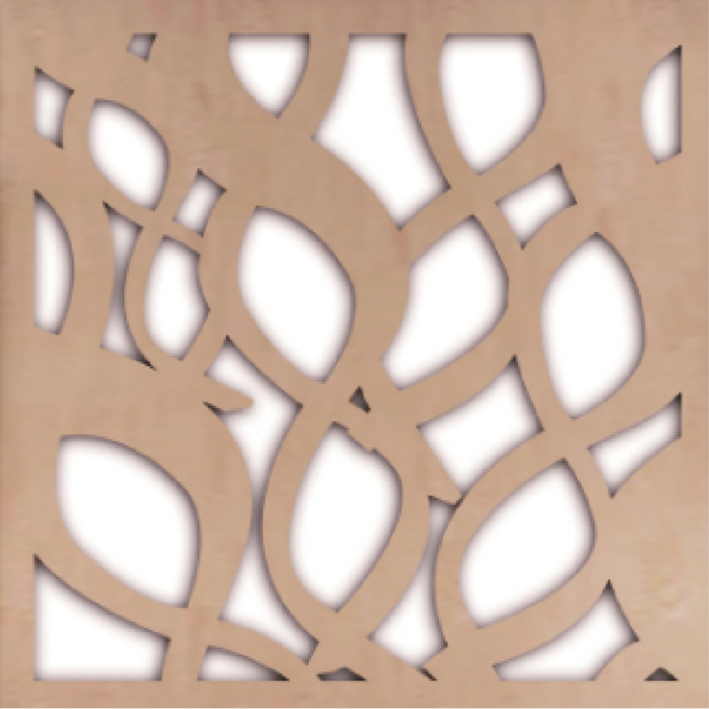 CNC藝術花(huā)窗-2x2尺